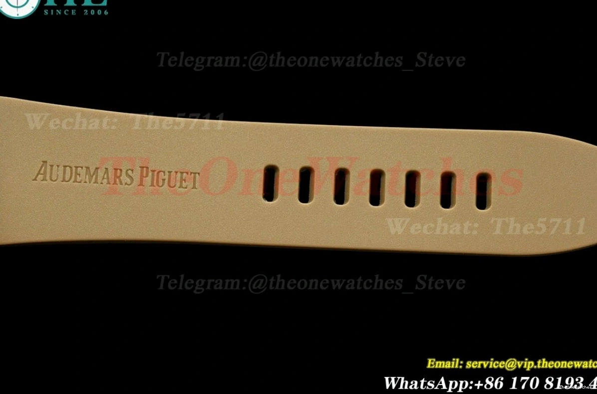 APF Brown Oak SS 43mm Offshore Black Royal RU Chrono A7750 0402